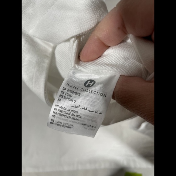 NIB Hotel Collection Locked Geo (1) Euro Sham - Picture 9 of 12